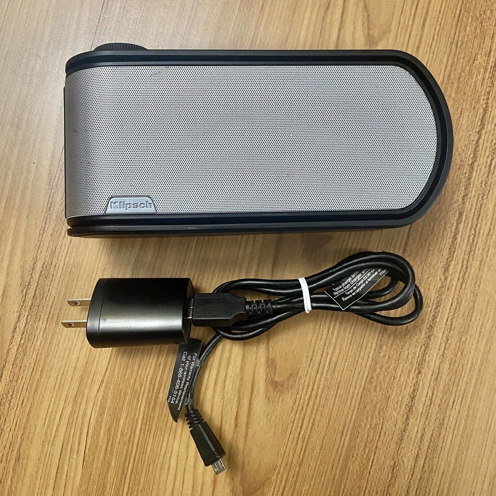 Klipsch GIG Speaker Ultra Portable Bluetooth Wireless Music System Black